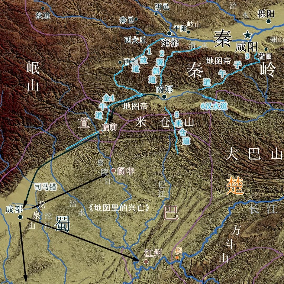 四川盆地出现过哪些割据势力？