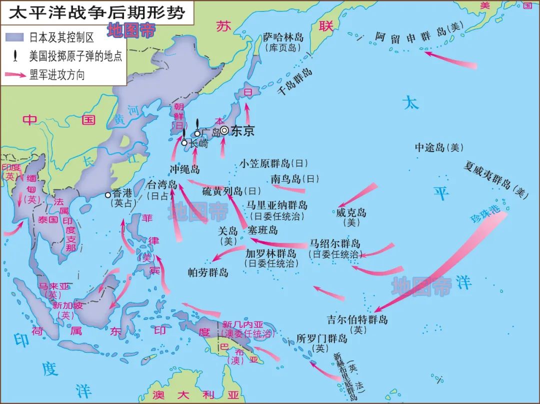 二战日本面临“ABCD包围圈”，是哪些国家？