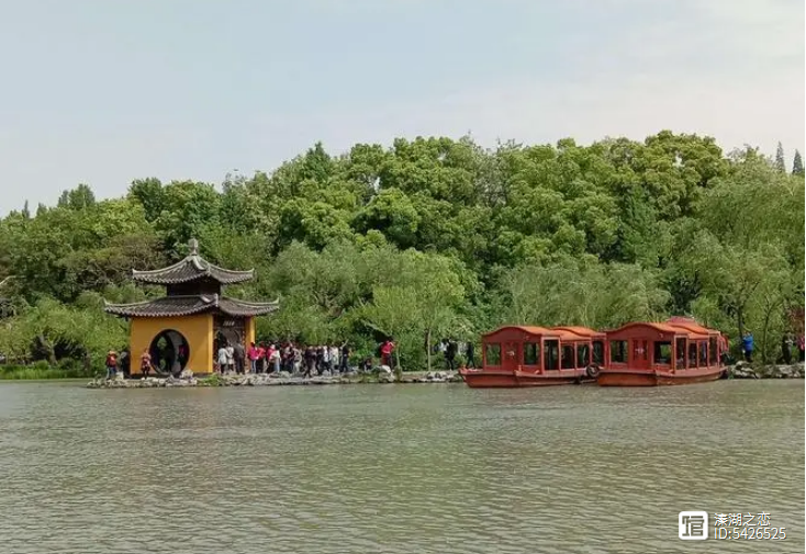彰显中华文明------江苏省苏州瘦西湖钓鱼台