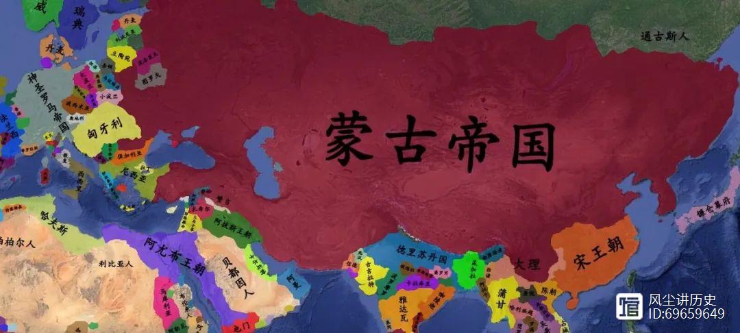 一口气看完蒙古帝国54年历史