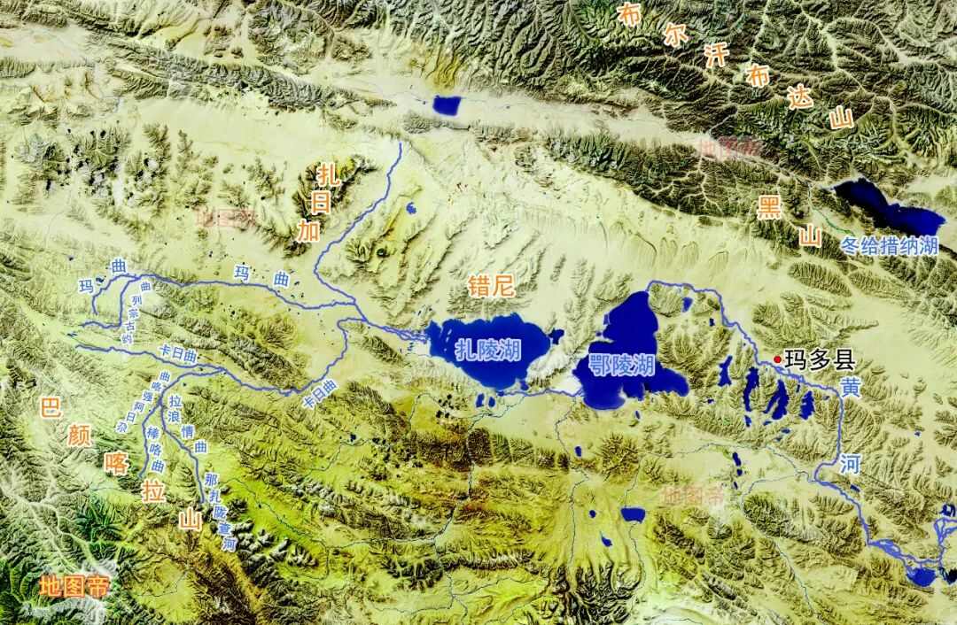 如果没有扎陵湖和鄂陵湖，黄河会变成内流河？