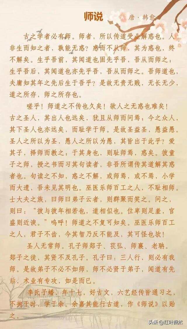 15篇文言文：逍遥游，出师表，滕王阁序…每一篇都值得背诵