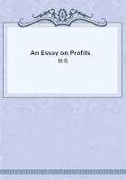 An Essay on Profits