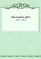 ON HEMORRHOIDS